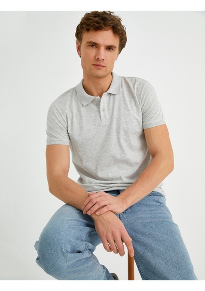 Erkek Basic Polo Yaka Tişört