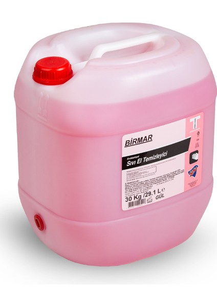 Sıvı El Temizleyici Gül 30 kg.