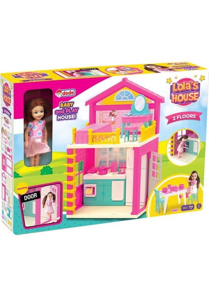 Fen Toys 03661 Dede, Lola'nın 2 Katlı Evi / +3 Yaş