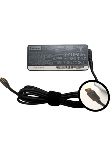 Lenovo ADLX65YCC3A USB C Type-C 65W Adaptör