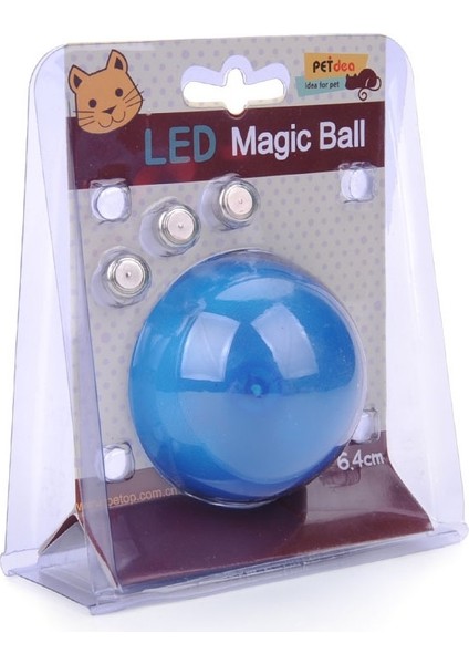 Kedi Köpek LED Işık Lazer Topu Mavi (Yurt Dışından)
