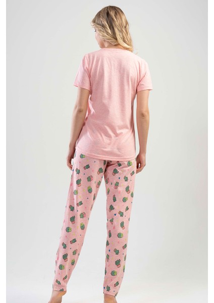 Kadın Kısa Kollu Pijama Takımı 111025 fırsatları