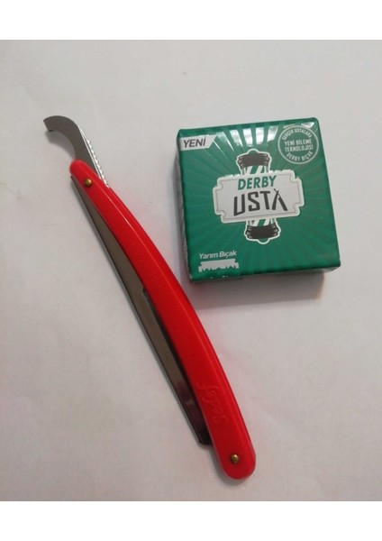 Sedef Ustura + Derby Usta Kırık Jilet 100'LÜ
