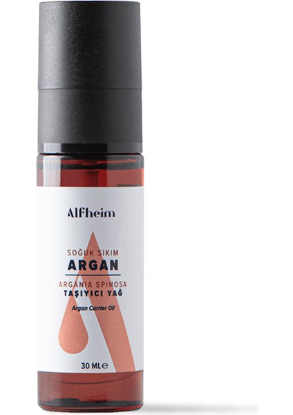 Alfheim argan Taşıyıcı Sabit Yağı Argan Yağı Aromaterapi Taşıyıcı Yağ 30 ml