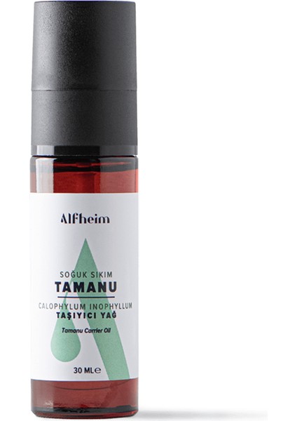 Alfheim tamanu Taşıyıcı Sabit Yağı Tamanu Yağı Aromaterapi Taşıyıcı Yağ 30 ml