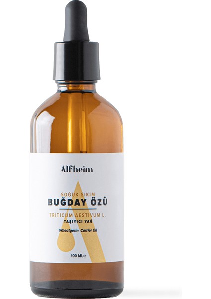 Alfheim buğday Özü Taşıyıcı Sabit Yağı Buğday Yağı Aromaterapi Taşıyıcı Yağ 100 ml