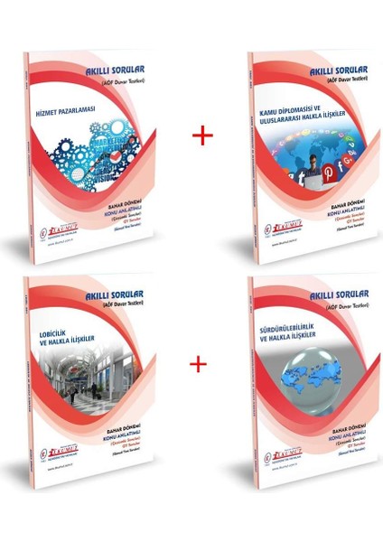 AÖF Halkla İlişkiler ve Reklamcılık 3. Sınıf 6. Yarıyıl Bahar Dönemi Konu Anlatımlı Soru Bankası