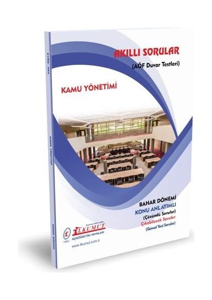 AÖF Siyaset Bilimi ve Kamu Yönetimi 2. Sınıf Bahar Dönemi 4. Dönem Konu Anlatımlı Soru Bankası fiyatları