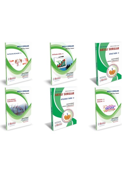 AÖF Uluslararası İlişkiler 1. Sınıf Bahar Dönemi 2 Dönem Konu Anlatımlı Soru Bank