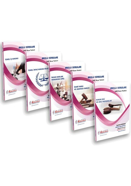 AÖF Adalet 1. Sınıf 2.yarıyıl Bahar Dönemi Konu Anlatımlı Akıllı Sorular