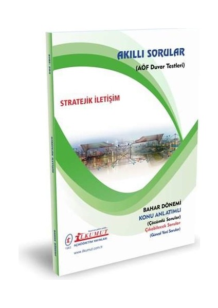 AÖF Halkla İlişkiler ve Reklamcılık 1. Sınıf 2. Yarıyıl Bahar Dönemi Konu Anlatımlı Soru Bankası (Ciltli) indirimleri