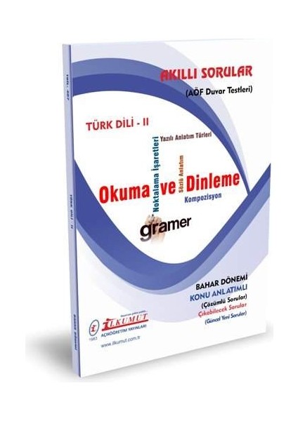 AÖF Siyaset Bilimi ve Kamu Yönetimi 2. Sınıf Bahar Dönemi 4. Dönem Konu Anlatımlı Soru Bank (Ciltli) indirimleri