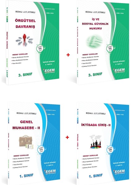 AÖF Muhasebe ve vergi Uygulamaları 1. Sınıf 2. Dönem (Bahar) Konu Anlatımlı Soru Bankası (Ciltli)