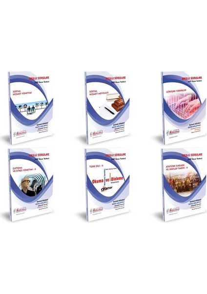 AÖF Sosyal Hizmetler 2. Sınıf Bahar Dönemi 4. Dönem Konu Anlatımlı Soru Bankası Set (Ciltli)