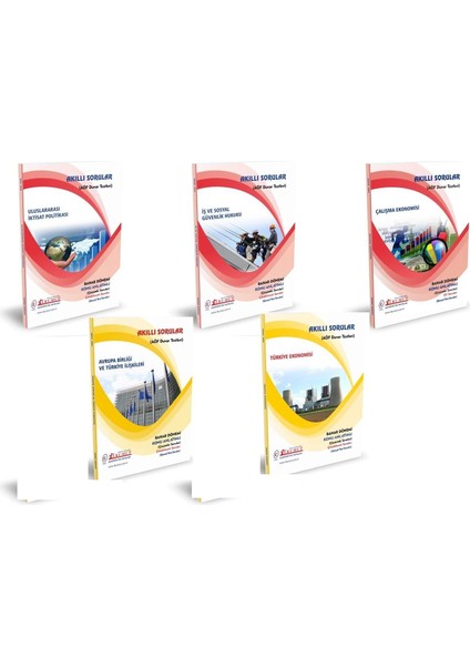 AÖF İktisat 3 ve 4. Sınıf 6. ve 8. Dönem Bahar Dönemi Ortak Dersler Konu Anlatımlı Soru Bankası (Ciltli)