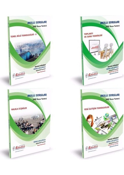 AÖF Çağrı Merkezi Hizmetleri 1..sınıf 2..yar. Konu Anlatımlı Soru Bankası (Ciltli)