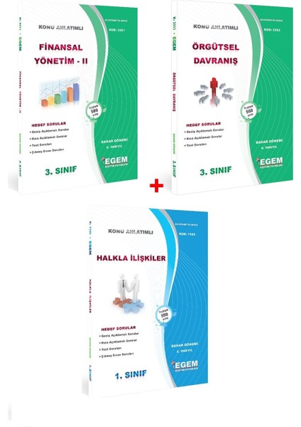 AÖF Havacılık Yönetimi 3. Sınıf Bahar Dönemi 6. Dönem Konu Anlatımlı Soru Bankası (Ciltli)