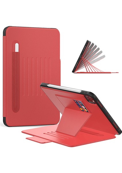 Apple iPad Mini 7 (A17 Pro) Mini 6 Kılıf Multifunction Leather Case 2021-2024