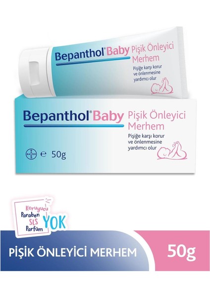 Baby Pişik Önleyici Merhem 50 gr 3 Adet