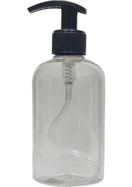 Plastik 500 Ml Boş Sprey Kolonya Dezenfektan Şişesi + Sıvı Sabun Pompalı 5 Adet