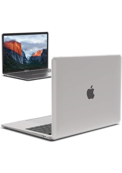 Apple 16" Macbook Pro A2141 Beyaz Kılıf Koruyucu Kapak CMPT-161W