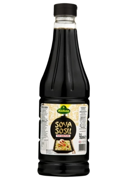 Kühne Tuzu Aza  ltıılmış Soya Sosu 750 ml