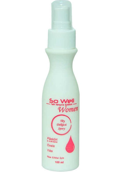 Tüy Dökücü Sprey 100ml - Kadınlar Için fiyatları