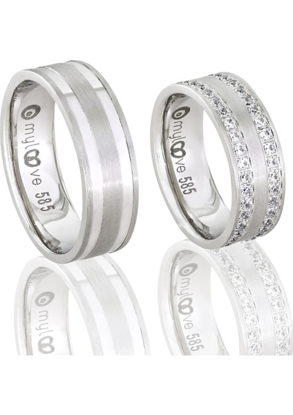 Altın Çift Alyans T045069-T045070