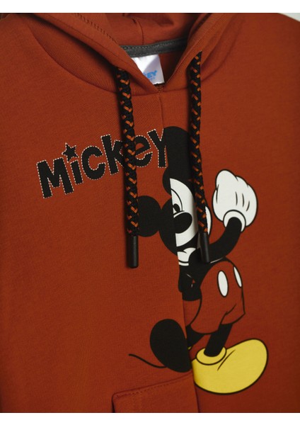Mickey Lisanslı Kapüşonlu Eşofman Takım 18360