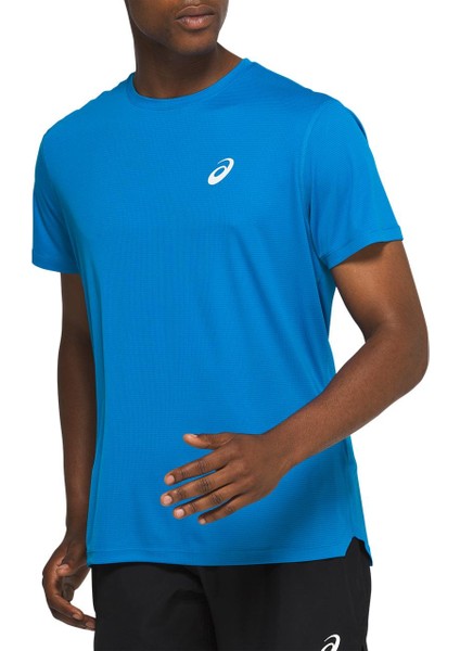 CORE SS TOP M Mavi Beyaz Kısa Kollu Tshirt-2011C341-400