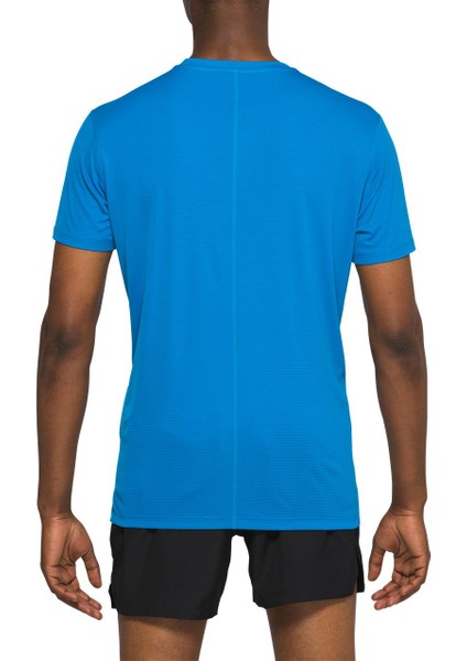 CORE SS TOP M Mavi Beyaz Kısa Kollu Tshirt-2011C341-400