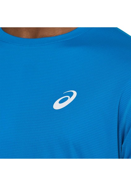 CORE SS TOP M Mavi Beyaz Kısa Kollu Tshirt-2011C341-400