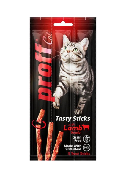 Kedi Ödülü Kuzulu Sticks 3,lü