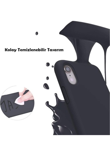 Apple iphone 6 / 6s Içi Kadife Soft Lansman Silikon Telefon Kılıfı - Ekran Koruyucu Hediye Yeşil