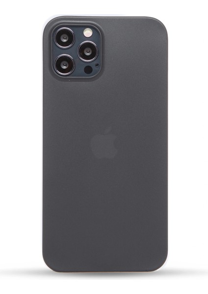 Apple iphone 12 Pro Max Ultra Ince Telefon Kılıfı Siyah
