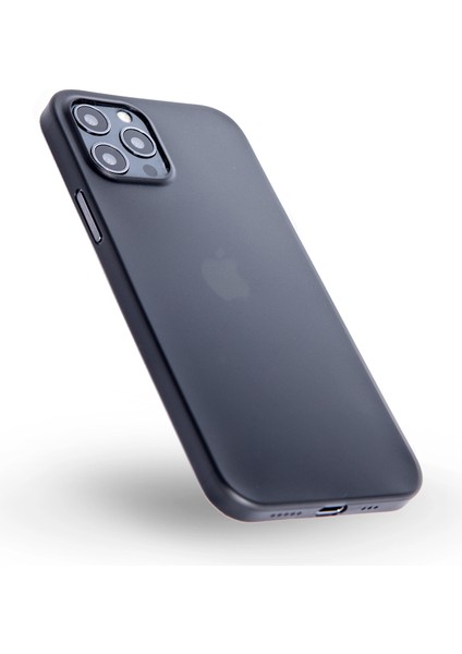 Apple iphone 12 Pro Max Ultra Ince Telefon Kılıfı Siyah fırsatları
