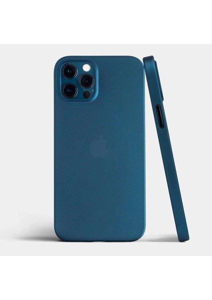 Apple iphone 12 Pro Max Ultra Ince Telefon Kılıfı Mavi