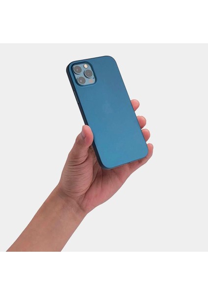 Apple iphone 12 Pro Max Ultra Ince Telefon Kılıfı Mavi fırsatları