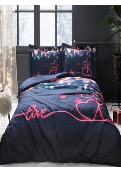 Sevgililer Günü Özel Çift Kişilik Nevresim Takımı Love fiyatları