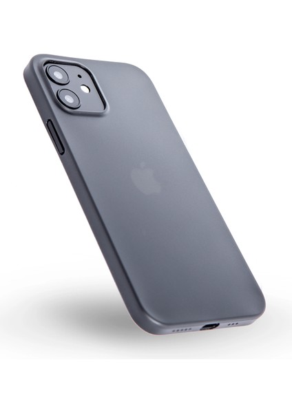 Apple iphone 12 Mini Ultra Ince Telefon Kılıfı Siyah fırsatları