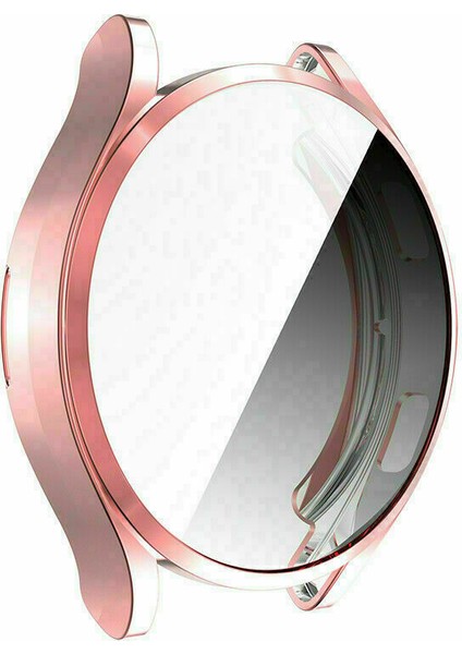 Samsung Galaxy Watch 4 44MM Silikon Kapak Kılıf Ekran Koruyucu