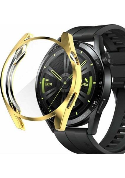 Huawei Watch Gt3 42MM Silikon Kapak Kılıf Ekran Koruyucu