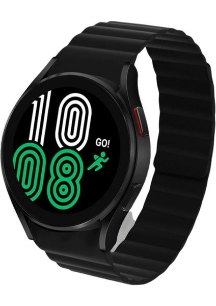 Samsung Galaxy Watch 4 5 6 7 Pro 40 42 43 44 46 47mm Uyumlu Silikon Loop Kordon