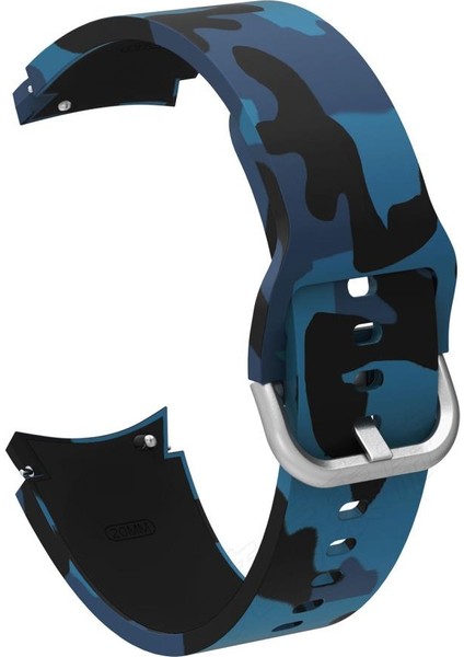 Samsung Galaxy Watch 4 5 6 7 Pro 40 42 43 44 46 47mm Uyumlu Kamuflaj Kordon