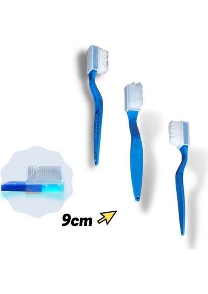 Süper Mini Tek kullanımlık Diş fırçası Kendinden Macunlu Diş Fırçası 50 Li Paket