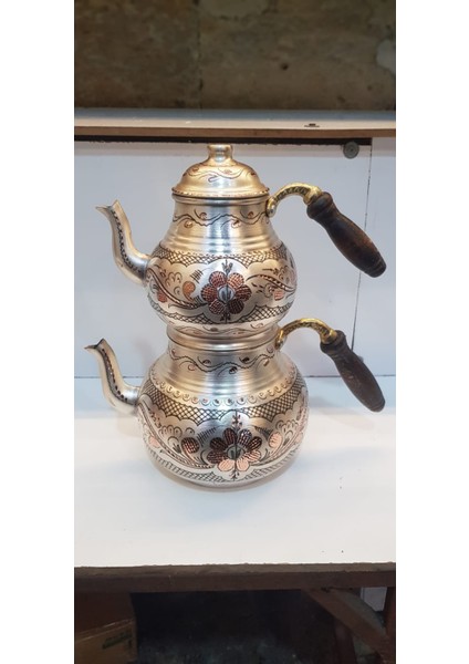Kalın Bakır Çaydanlık