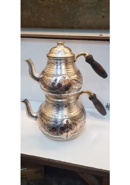 Kalın Bakır Çaydanlık