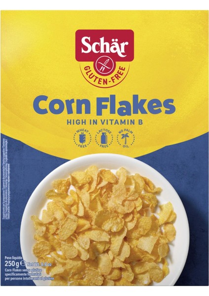 Corn Flakes Glutensiz Sade Mısır Gevreği 250 gr x 2