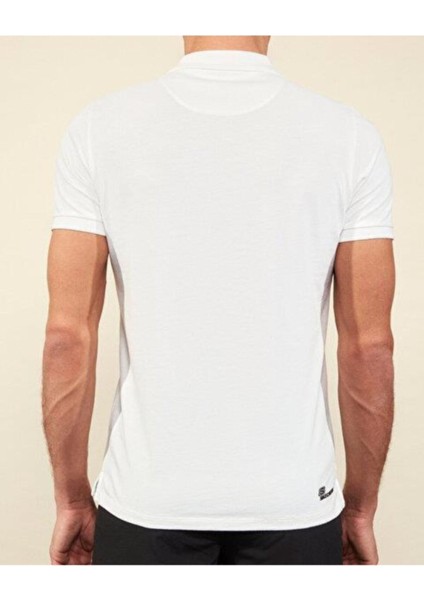 Polo M Short Sleeve Polo Beyaz Erkek T-Shirt S211800-102