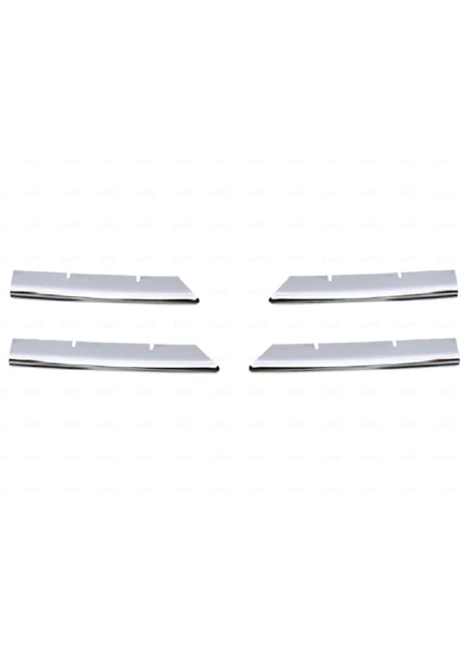 Renault Megane 2 Krom Ön Panjur 2006-2010 4prç Paslanmaz Çelik